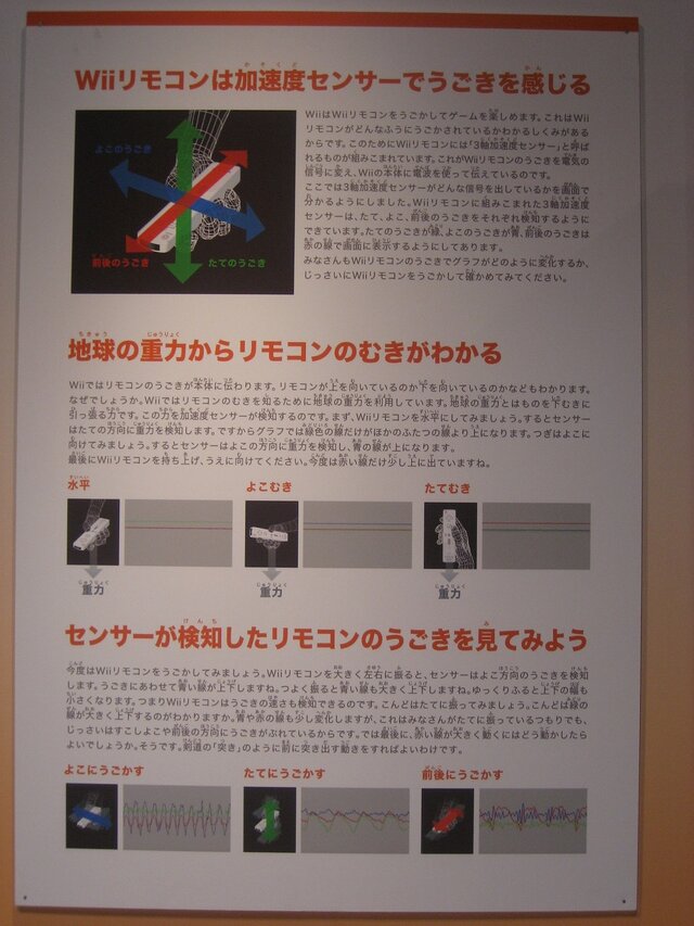 【TGS2007】「ゲーム科学館」でWiiリモコンが動く仕組みをチェック！