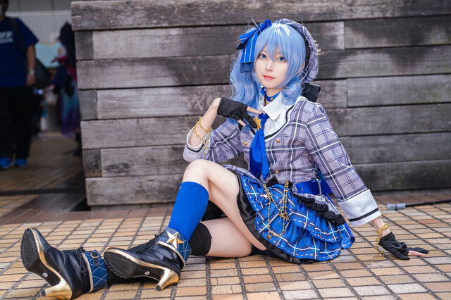 星街すいせい「ホロライブ」/ひらぽんぬ(X:@hirame_dayoo)