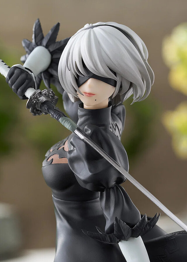 ひらめくスカートから覗く太もも…！『ニーア オートマタ』より「2B」「9S」がお手頃価格でフィギュア化―2人揃えて並べたい