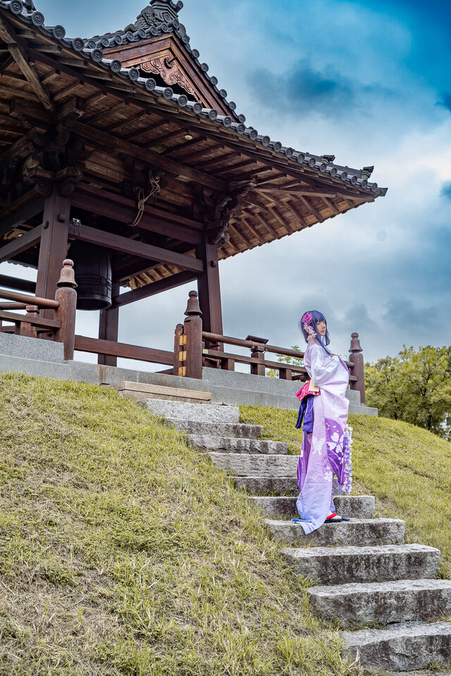 雷電将軍『原神』／四巫日モミ（Instagram：momihi__444）