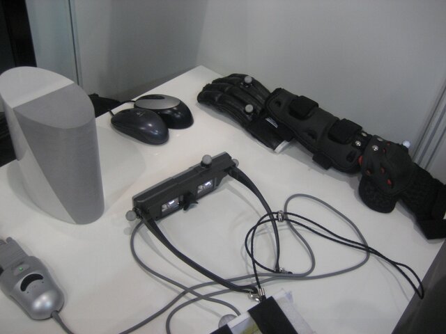 【TGS2007】大阪電通大はリモコンも使ったバーチャリアリティシステムなどを展示