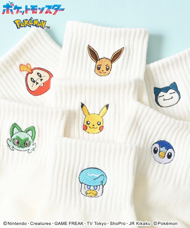 ワンポイントのピカチュウやニャオハが可愛い！ハニーズから『ポケモン』コレクション初登場―Tシャツやバッグなど全7アイテム