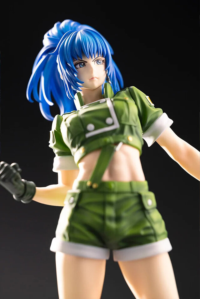 当時の面影を残しつつ…『KOF‘97』時代の「レオナ」が美少女フィギュア化！超必殺技「リボルスパーク」のビシッとした決めポーズを再現