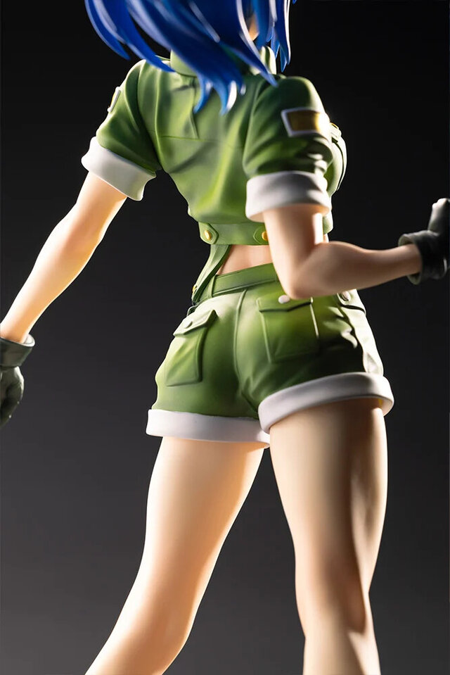 当時の面影を残しつつ…『KOF‘97』時代の「レオナ」が美少女フィギュア化！超必殺技「リボルスパーク」のビシッとした決めポーズを再現