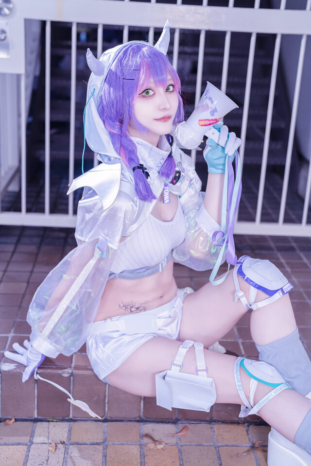 モデル／猫又るな（@nekoruna_cos）、撮影：tama（X：@tama_0811_）