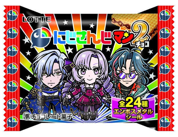 サロメ嬢「私も“そっち側”ってことですの？」―「にじさんじ」×「ビックリマン」コラボで“胡散臭い（良い意味で）トリオ”爆誕か