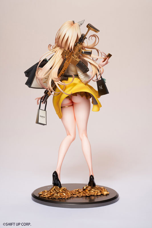 魅惑の金髪ギャル！『勝利の女神：NIKKE』より「ルピー」のフィギュアが予約開始―ショッピングバッグや輝くアサルトライフルまでしっかり再現