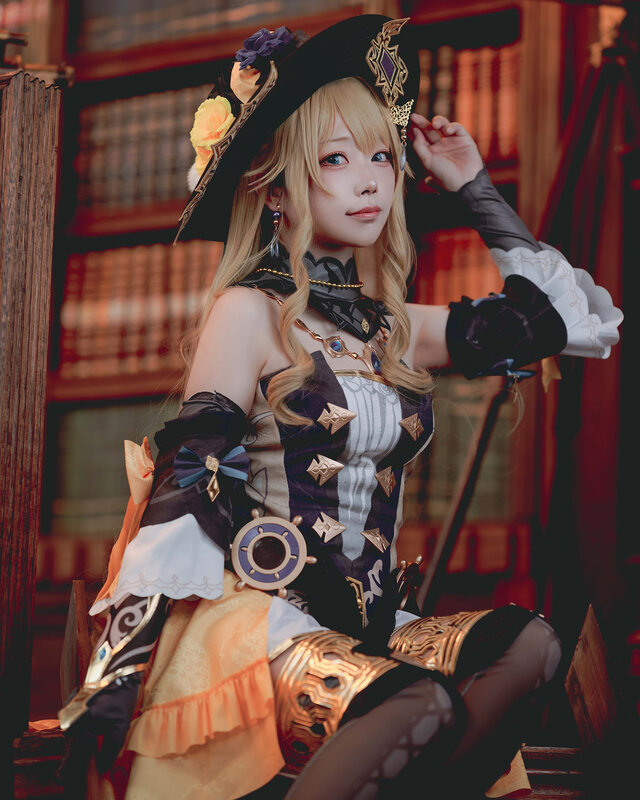 ナヴィア『原神』/逢坂ゆゆ(X:@yuyu_cosp)、撮影:猫田さん(X:@yaharinekota)
