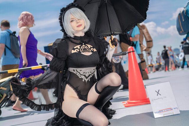 2B『NieR:Automata』／ソフィー（X：@PeachMilky_Cos）