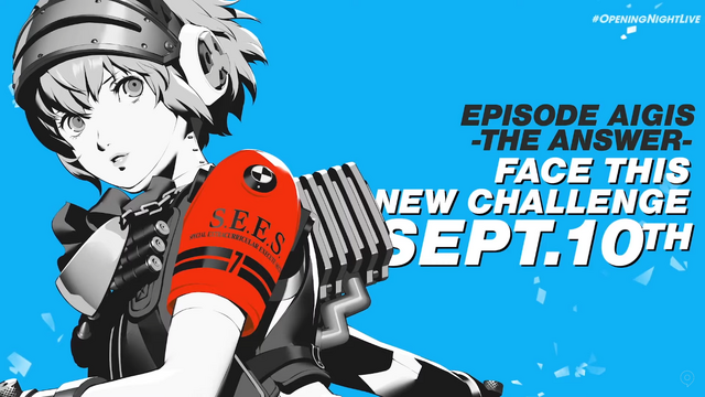 『ペルソナ3 リロード』にジョーカー参上！？9月10日配信予定DLC第3弾「エピソードアイギス」新情報公開【gamescom2024 ONL】