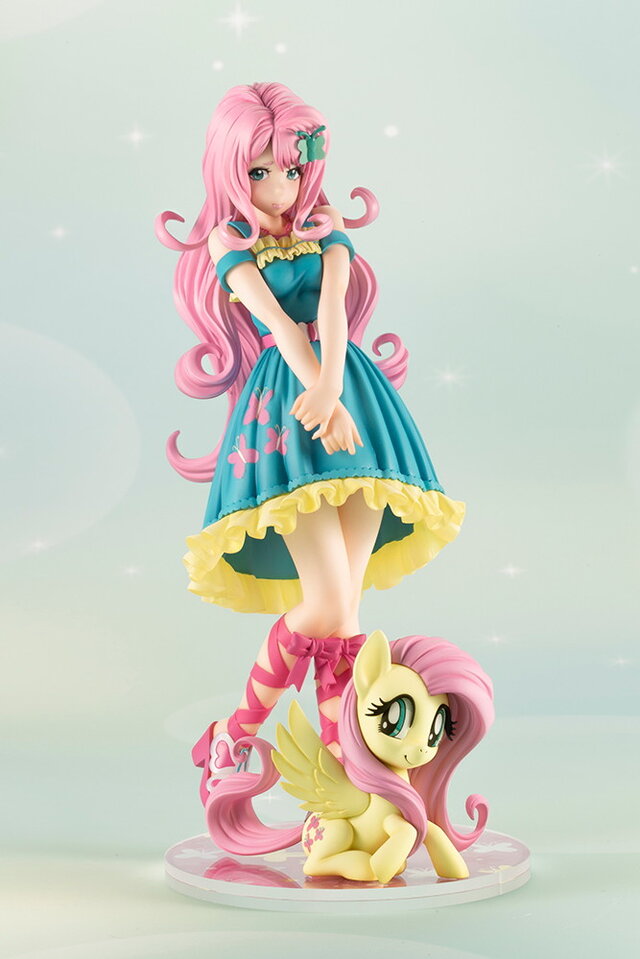 「マイリトルポニー」が美少女フィギュアに！山下しゅんや氏による可愛らしい「MY LITTLE PONY美少女 フラッターシャイ」再販分の予約は10月15日まで