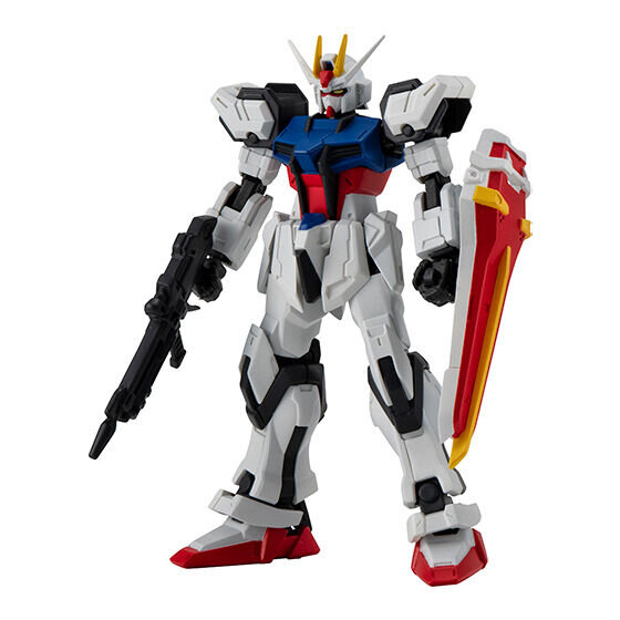 1回1500円のカプセルトイ！「ガンダムSEED」ストライクが38か所の可動域でアクションフィギュアに―クリアカラー版も登場