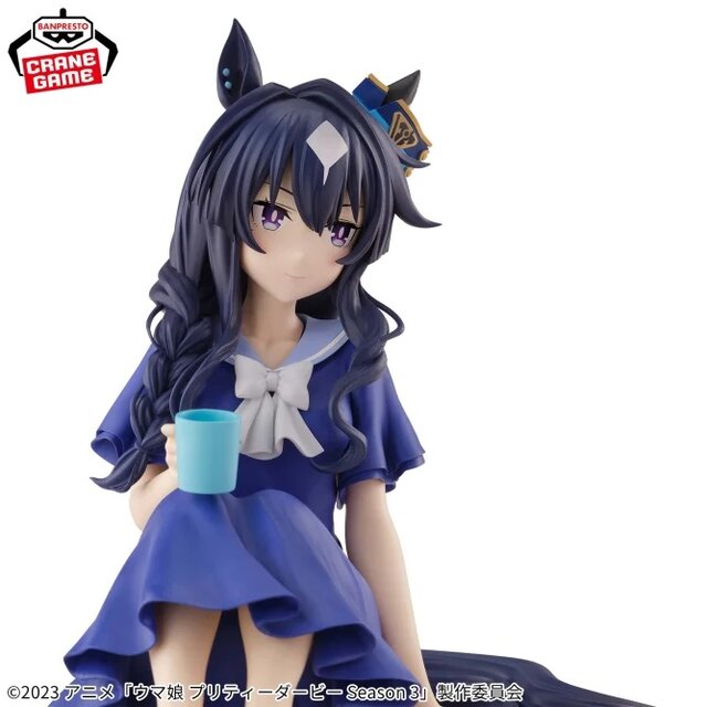 『ウマ娘』ヴィルシーナがプライズフィギュアに！マグカップ片手にくつろぐ、自然体なオフショットがコンセプト