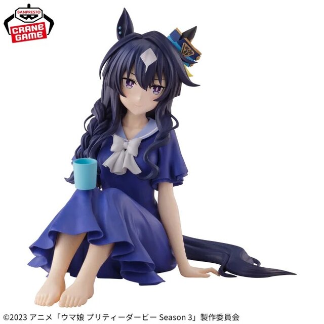 『ウマ娘』ヴィルシーナがプライズフィギュアに！マグカップ片手にくつろぐ、自然体なオフショットがコンセプト