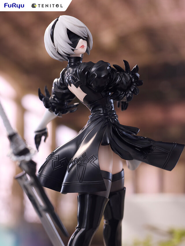 スラリと伸びた美脚に見惚れる！アニメ『NieR:Automata』より「2B」「9S」がフィギュア化―ゴーグルを外して素顔も楽しめる