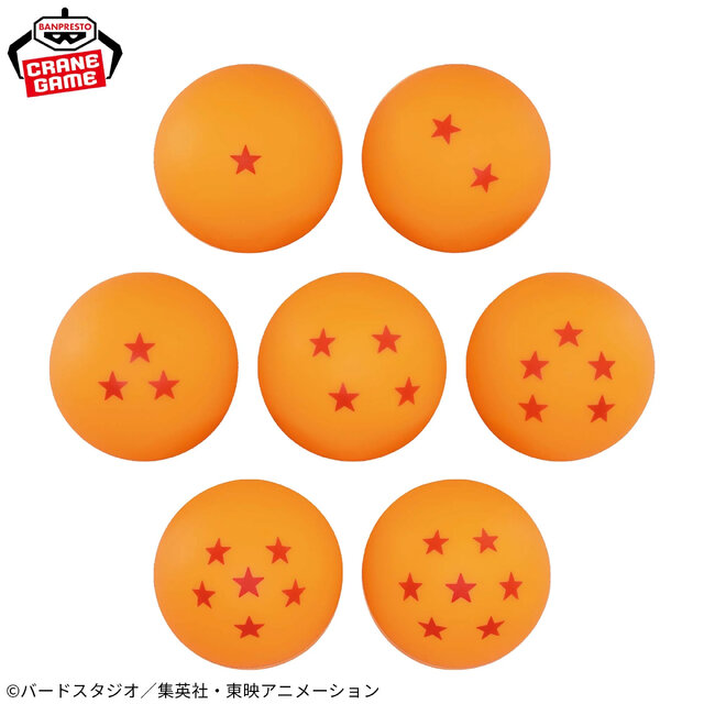 7つ揃えて神龍を召喚！LEDで発光する「ドラゴンボール」ルームライトがクレーンゲーム景品として展開