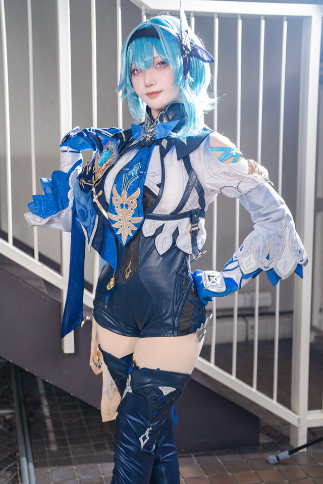 エウルア『原神』／五色もか（@moka_4416）