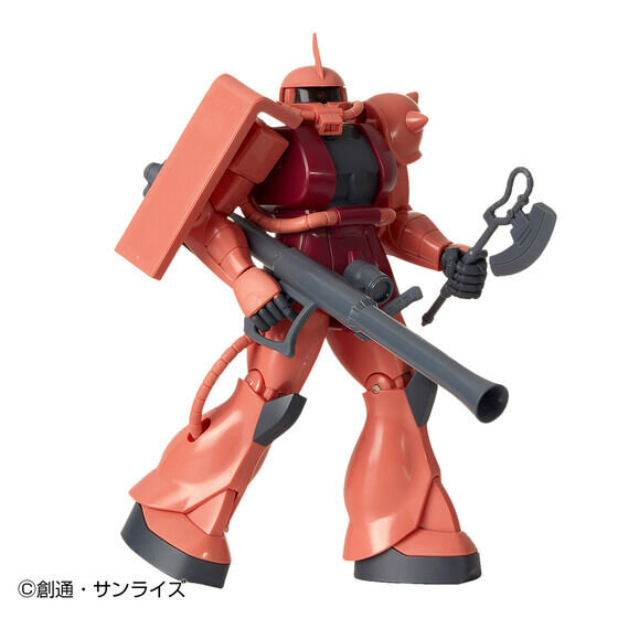 起動音と共にモノアイが点灯！「ガンダム」より「シャア専用ザク＆量産型ザク」がサウンド戦士で立体化ープチ可動と充実した装備でガシガシ遊べる