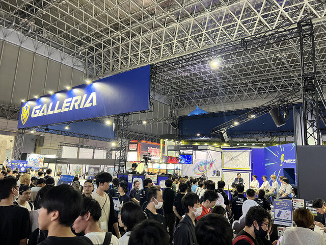 なぜここまで配信者やVTuberとコラボするのか？ 「GALLERIA BASE」ブースレポ！【TGS2024】