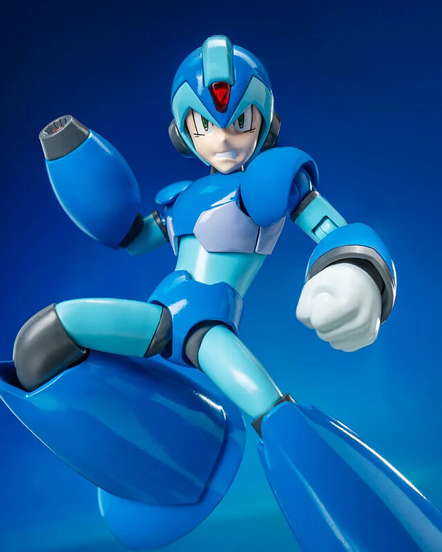 『ロックマンX』チャージショットも発射できる！細かな動きに対応する「エックス」の可動フィギュア登場―豊富なパーツでゲームを再現