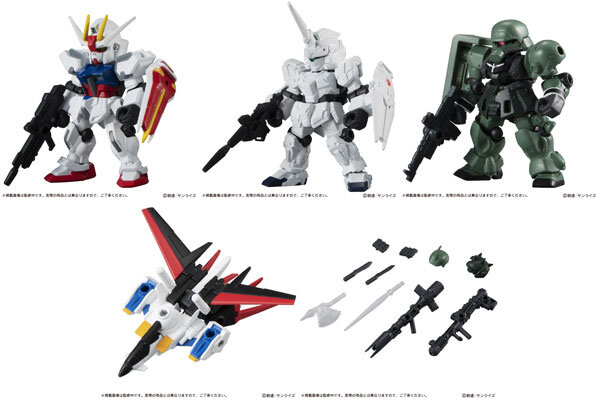 ストライクガンダムやギラズールをカスタマイズ！「MOBILE SUIT ENSEMBLE」第10弾がカプセルトイで再販