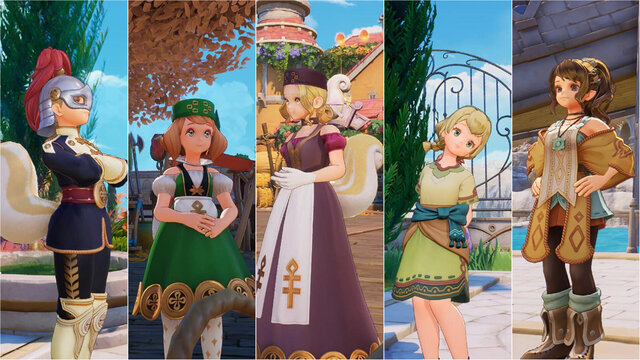 『聖剣伝説 VISIONS of MANA』はモブも美女・美少女揃い！ 旅立ちの村から大都市まで、5人×6地域の「美女30人」に大注目【フォトレポ】