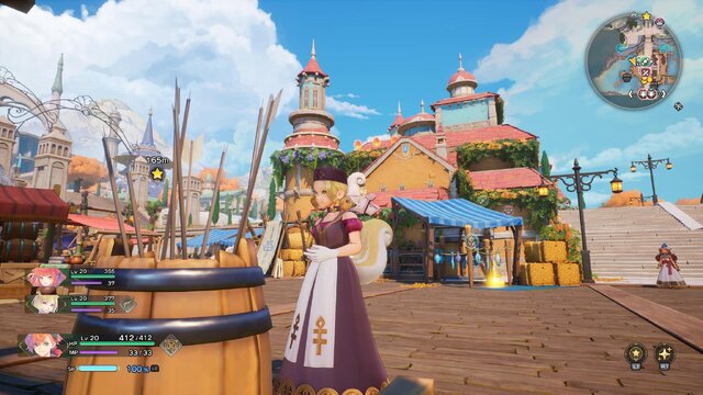 『聖剣伝説 VISIONS of MANA』はモブも美女・美少女揃い！ 旅立ちの村から大都市まで、5人×6地域の「美女30人」に大注目【フォトレポ】