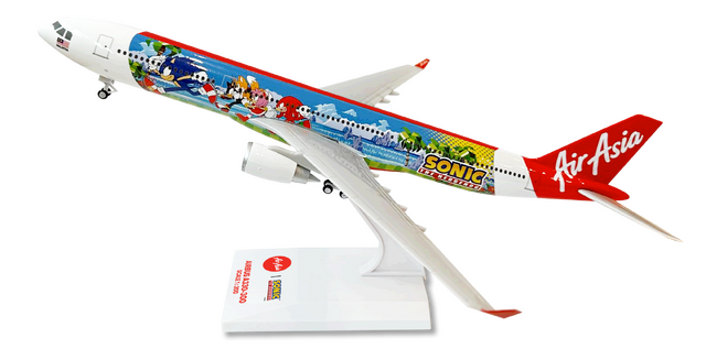 エアアジアが『ソニック・ザ・ヘッジホッグ』『ペルソナ5』とコラボ！特別塗装の飛行機が登場、限定グッズも販売
