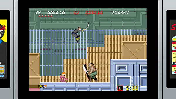 ※画像は『SEGA AGES SHINOBI 忍』のもの。