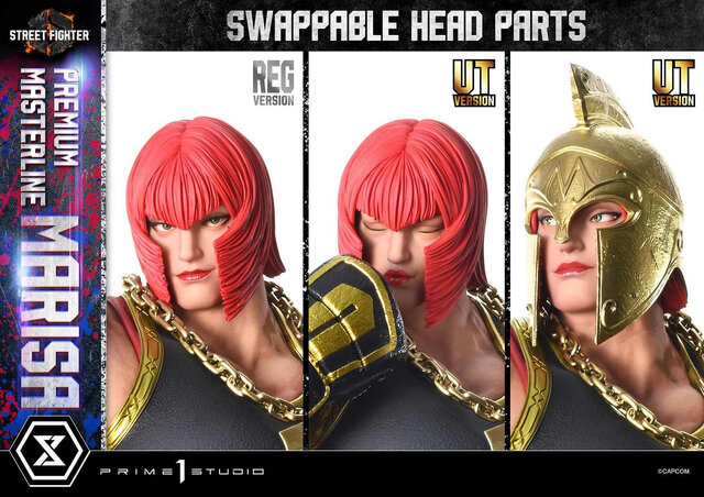 ぶっ可愛がってやるよ！『スト6』より「マリーザ」がスタチュー化―全身の筋肉は凄まじいリアル感、アポロウーサで見せる「拳へのキス」も付属