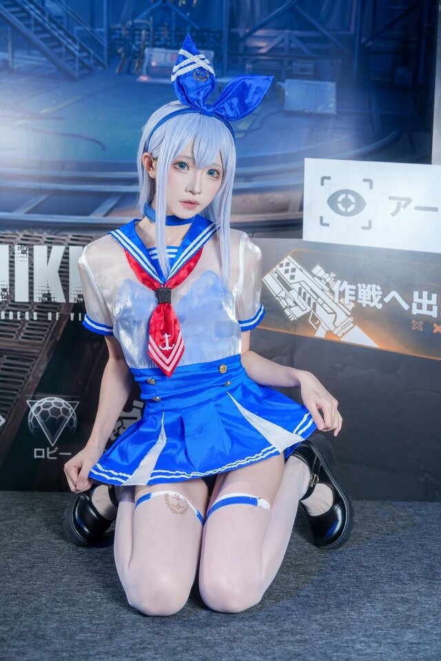 アンカー『勝利の女神:NIKKE』／綺太郎（X：@kitaro_cos）【Level Infiniteブース】