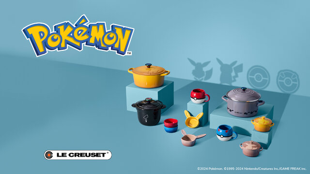 『ポケモン』ピカチュウとイーブイが食卓を彩る！ル・クルーゼのキッチンウェア「Pokémon Collection」第2弾