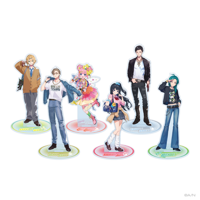 にじさんじ・月ノ美兎がルーズソックスでチョベリグ！“平成スタイル”な周央サンゴ、緑仙らのグッズ登場―懐かしの“メル画”再現度が高すぎる