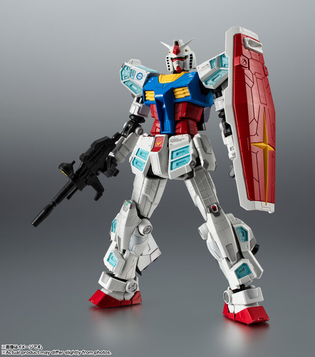 大阪・関西万博の実物大「RX-78F00/E ガンダム」ROBOT魂で早くも商品化！各所のパネルはクリアパーツ採用、内部モールドも造形されリアリティを追求