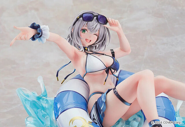 ホロライブ「白銀ノエル」水着フィギュアの再販締切が目前！ご立派な大胸筋から火照った身体まで、こだわりの仕上がり