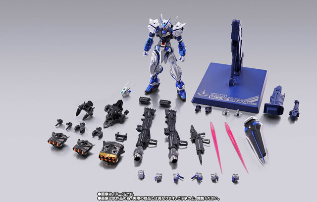 同シリーズからは今年8月に「METAL BUILD ブルーフレーム」も登場していました。