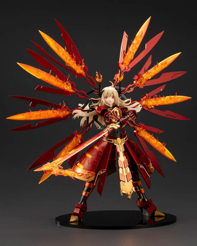 圧倒的ボリューム！『遊戯王』より「閃刀姫─カガリ」1/7スケールフィギュアが予約受付開始ー極地特攻型閃滅モードの甲冑や武器、背部の羽を綿密に再現