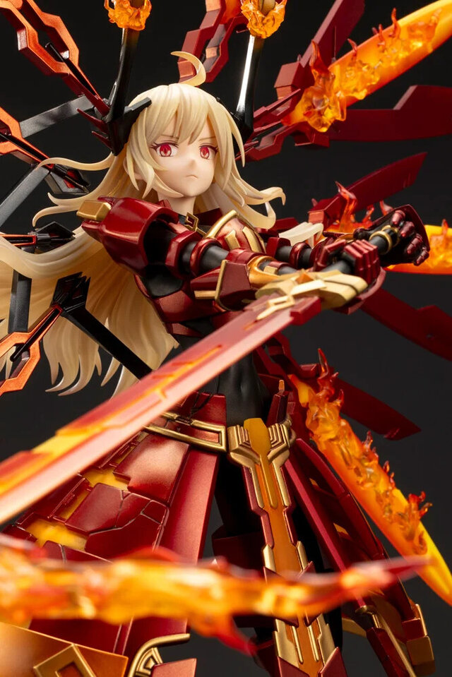 圧倒的ボリューム！『遊戯王』より「閃刀姫─カガリ」1/7スケールフィギュアが予約受付開始ー極地特攻型閃滅モードの甲冑や武器、背部の羽を綿密に再現