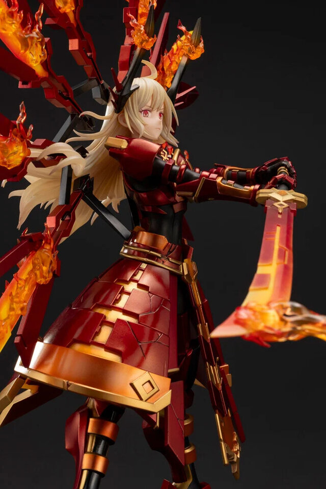 圧倒的ボリューム！『遊戯王』より「閃刀姫─カガリ」1/7スケールフィギュアが予約受付開始ー極地特攻型閃滅モードの甲冑や武器、背部の羽を綿密に再現