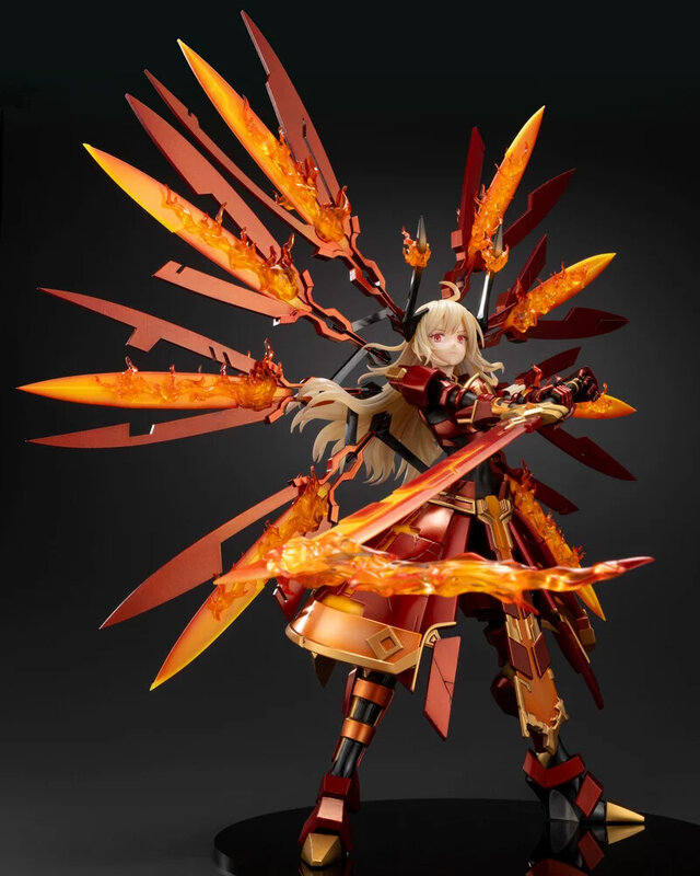 圧倒的ボリューム！『遊戯王』より「閃刀姫─カガリ」1/7スケールフィギュアが予約受付開始ー極地特攻型閃滅モードの甲冑や武器、背部の羽を綿密に再現