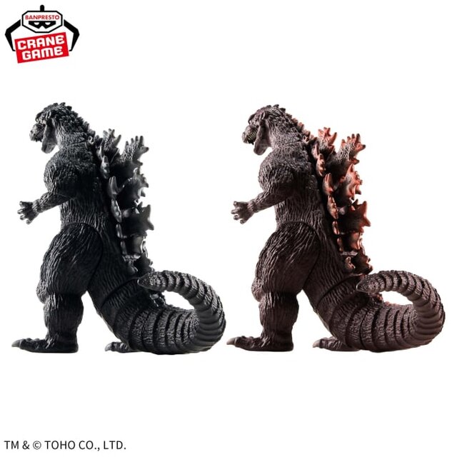 「初代ゴジラ」が超リアルフィギュアになって進撃！“怪獣咆哮撃”シリーズにて、モノクロ＆カラーで立体化