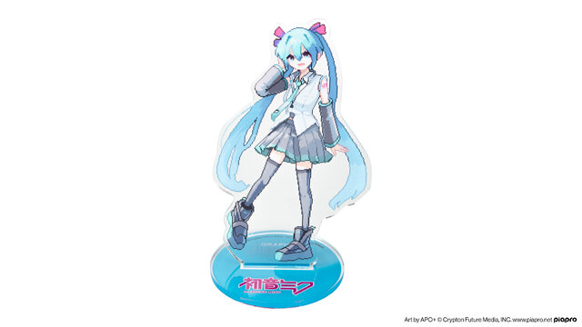 「初音ミク」×「GRAPHT」コラボイヤホンが先行予約受付開始！描き下ろしのピクセルアートをデザインしたオリジナルグッズも同時展開