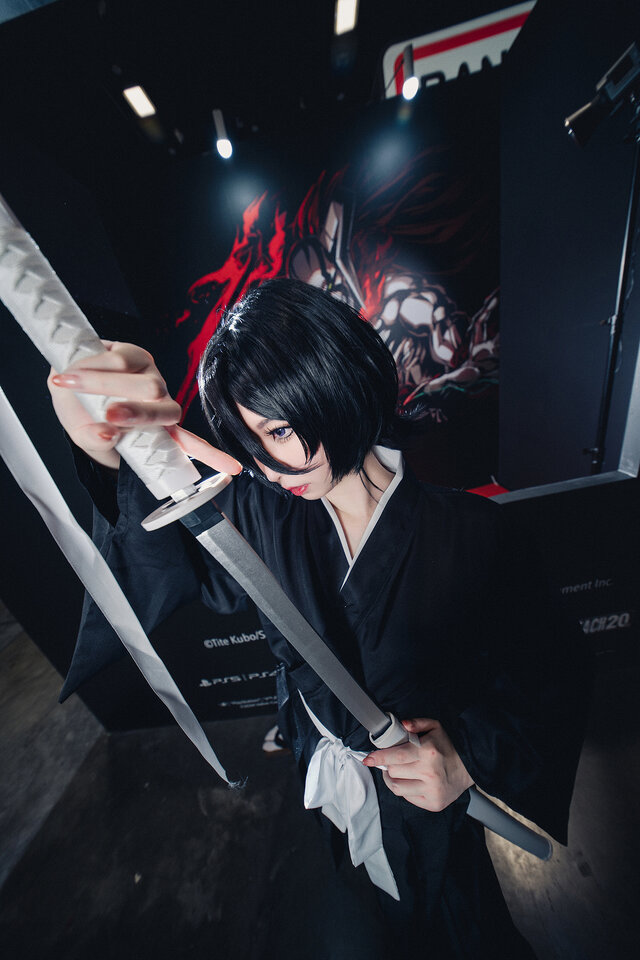 朽木ルキア『BLEACH』／Riiyuukii（INS：riiyuukii_cos）【バンダイナムコブース】