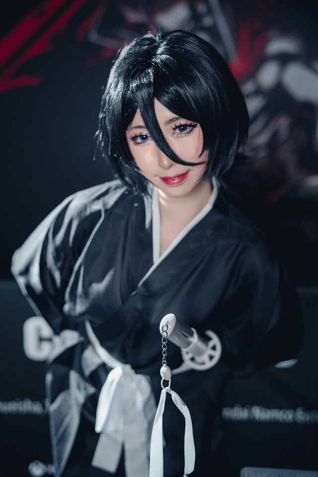 朽木ルキア『BLEACH』／Riiyuukii（INS：riiyuukii_cos）【バンダイナムコブース】