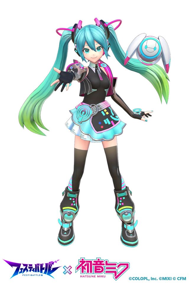 初音ミクがスマホ向けゲーム『フェスティバトル』内でスペシャルライブ！ここでしか見られない「ヒバナ」「ダーリンダンス」など人気楽曲を歌う姿は必見―本日12月3日21時より開始