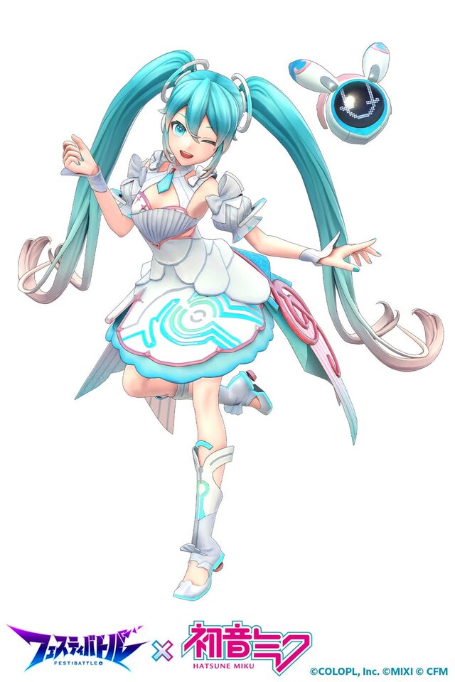 初音ミクがスマホ向けゲーム『フェスティバトル』内でスペシャルライブ！ここでしか見られない「ヒバナ」「ダーリンダンス」など人気楽曲を歌う姿は必見―本日12月3日21時より開始