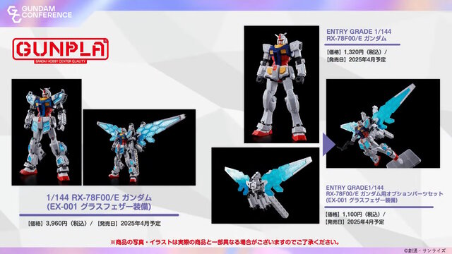 “RX-78F00/E ガンダム”の新たな姿「グラスフェザー装備」公開！新規に「ビーム溶接ガン」も携帯―ガンプラとROBOT魂で立体化