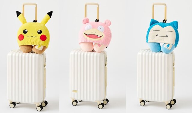 ピカチュウやヤドンになりきれる「ネックピロー」が可愛い！gowellより『ポケモン』と旅を楽しめるトラベルグッズ新発売