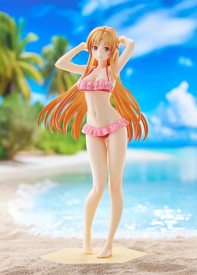 劇場版「SAO」より、「アスナ」がフィギュア化！ピンクの水着に目が吸い込まれそう