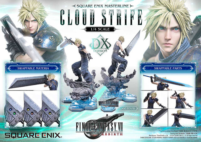 お値段なんと約57万円！『FF7リバース』より「クラウド・ストライフ vs セフィロス」が1/4スタチュー化ー予約締切迫る